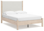 Cadmori - Upholstered Panel Bed - JaxCo Furniture