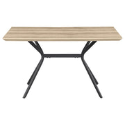 Edgecreek - Composite Wood Dining Table - Light Brown - JaxCo Furniture