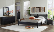 Danziar - Slat Panel Bed With Low Footboard Set - JaxCo Furniture