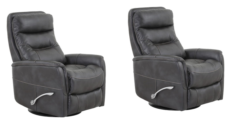Gemini - 33.5" Swivel Glider Recliner (Set of 2) - JaxCo Furniture