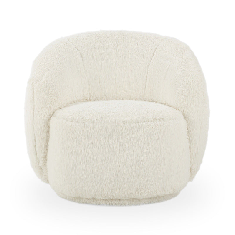 Adley - Plush Swivel Accent Chair - JaxCo Furniture