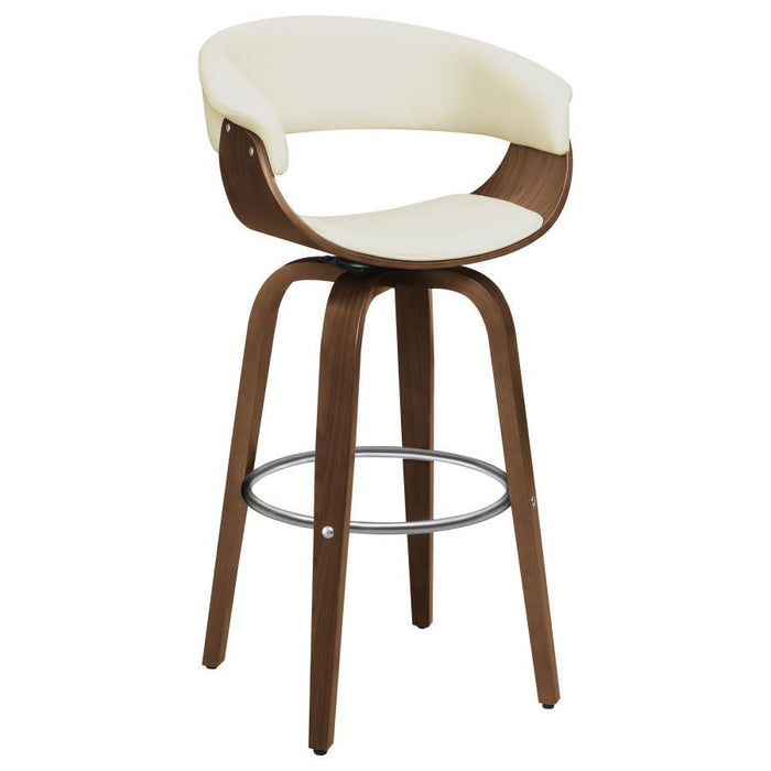 Zion - Upholstered Swivel Bar Stool - JaxCo Furniture