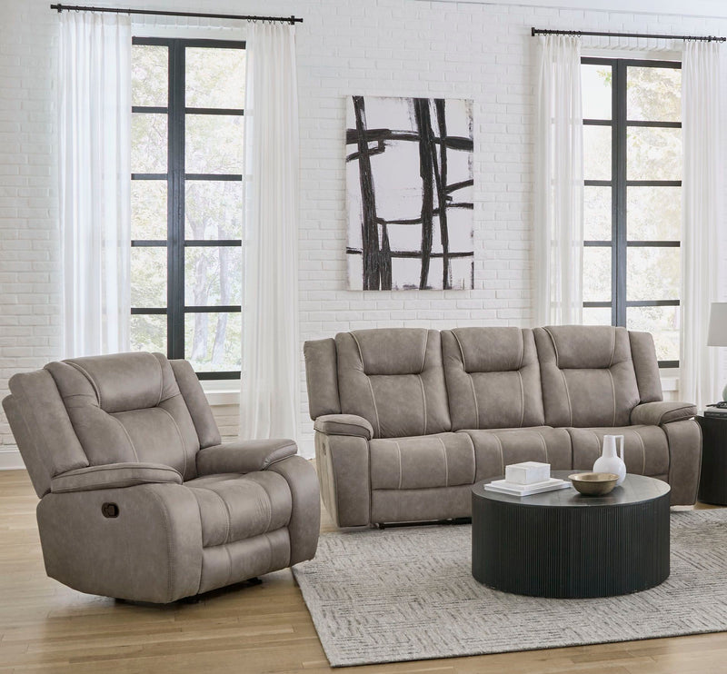 Blake - Manual Reclining Sofa Set - JaxCo Furniture
