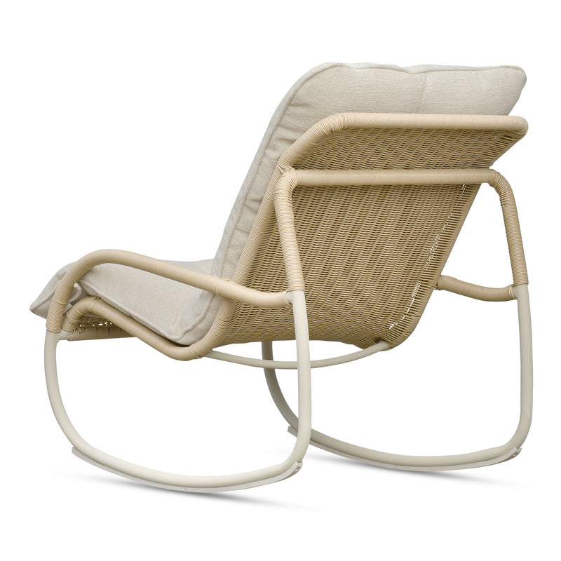 Lyra - Rocker Chair - Beige - JaxCo Furniture