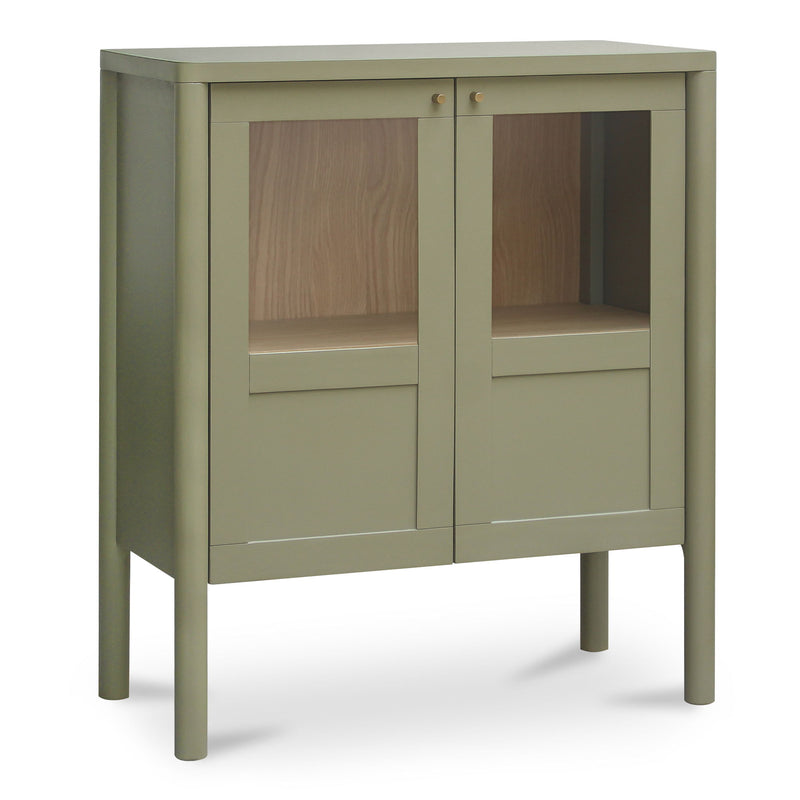 Hannah - Display Cabinet - Green - JaxCo Furniture