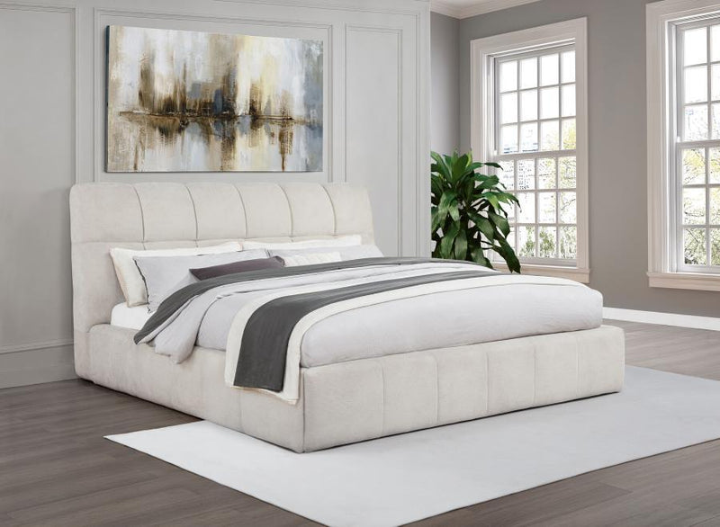 Nollet - Upholstered Platform Bed - JaxCo Furniture