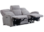 Tuscany - Power Reclining Sofa - Whiskers Nature - JaxCo Furniture