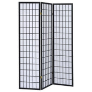Carrie - 3-Panel Room Divider Folding Shoji Screen - JaxCo Furniture