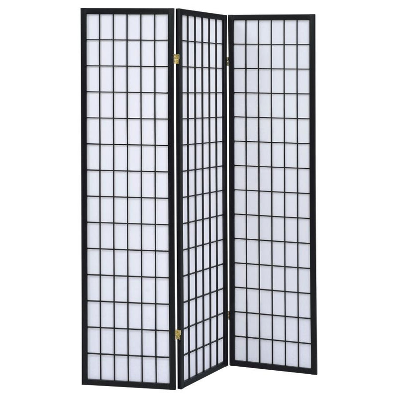 Carrie - 3-Panel Room Divider Folding Shoji Screen - JaxCo Furniture