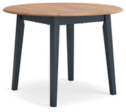 Gesthaven - Round Dining Room Drop Leaf Table - JaxCo Furniture