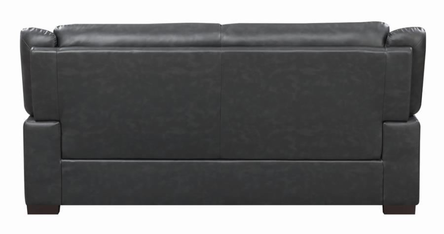 Arabella - Upholstered Padded Arm Sofa - Gray - JaxCo Furniture