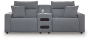 ModMax II - Salt And Pepper - Reclining Sectional - JaxCo Furniture