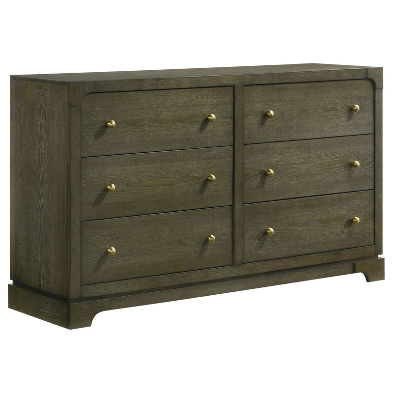 Gran Park - 6-Drawer Dresser Cabinet - JaxCo Furniture