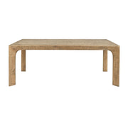 Crest - Dining Table - Natural - JaxCo Furniture