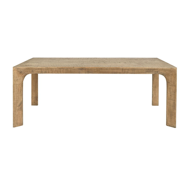 Crest - Dining Table - Natural - JaxCo Furniture