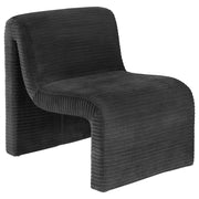 Drayton - Upholstered Curved Armless Accent Chair - JaxCo Furniture