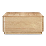 Round Off - Coffee Table - Light Brown - JaxCo Furniture