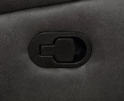 Lawrence - Upholstered Padded Arm Glider Recliner - Charcoal - JaxCo Furniture