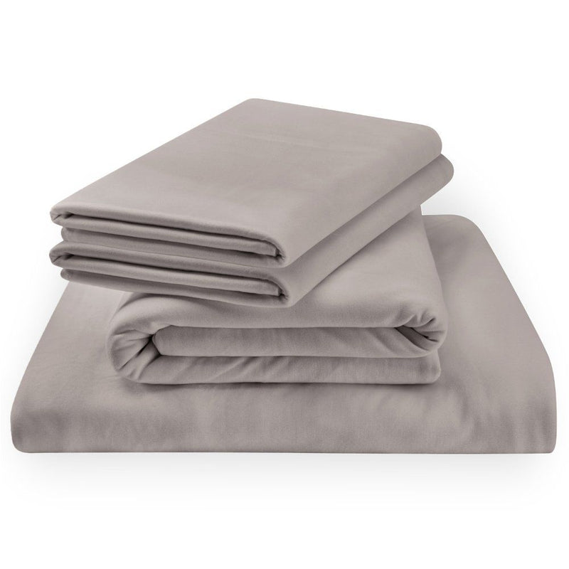 Linens - Tempur Rayon from Bamboo Sheet Set - Cool Gray - JaxCo Furniture