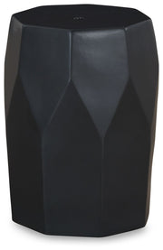 Rhysworth - Black - Stool - JaxCo Furniture