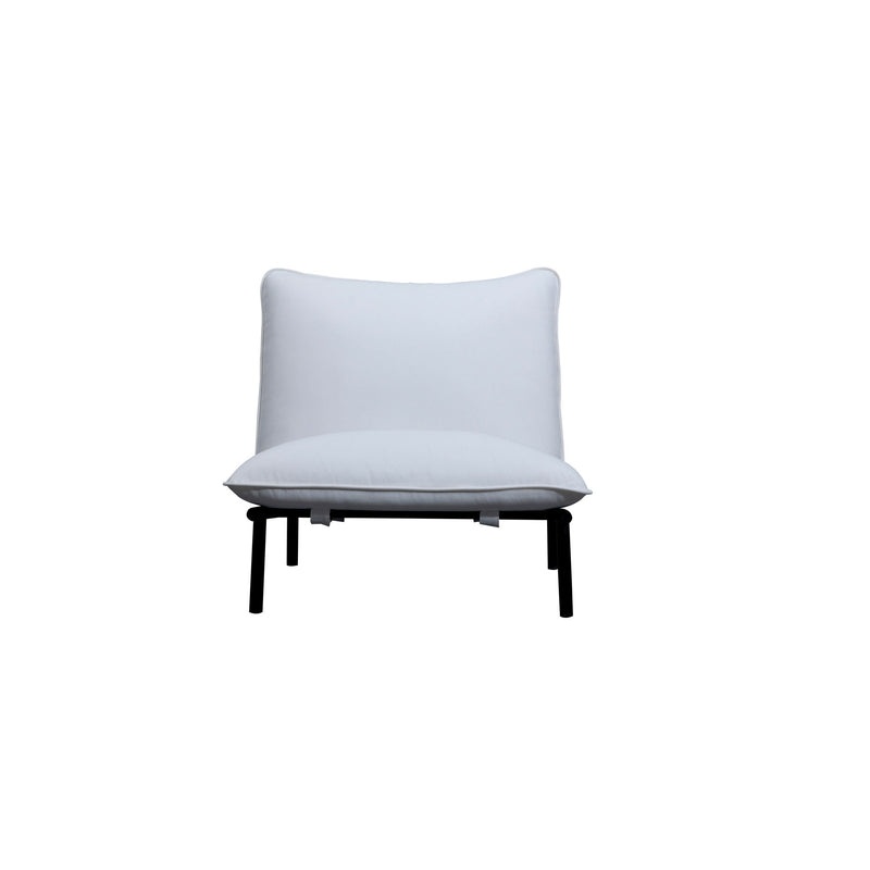 Morgan - Outdoor Accent Chair - White - JaxCo Furniture