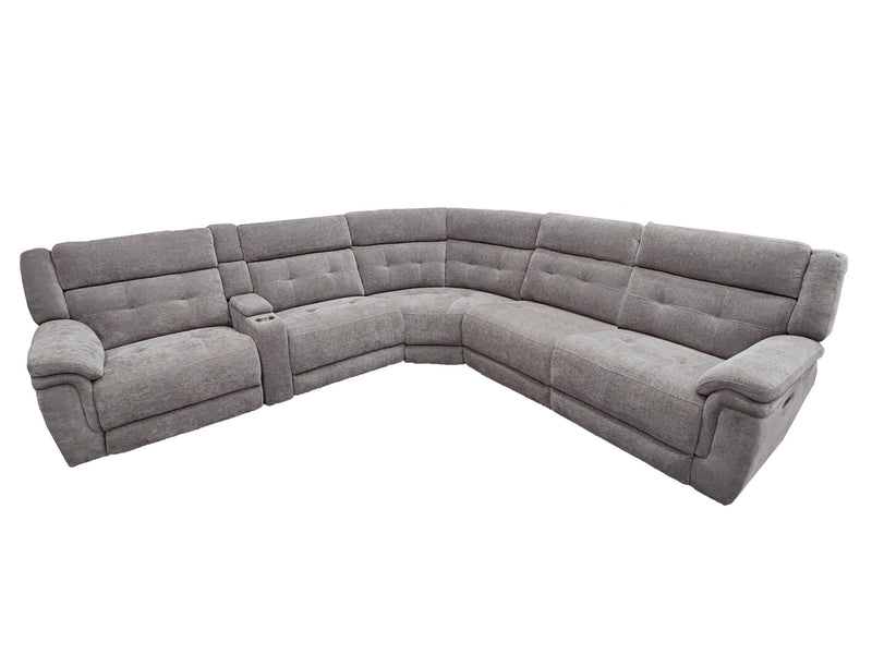 Richland - Modular Power Reclining Sectional With Power Adjustable Headrests - JaxCo Furniture