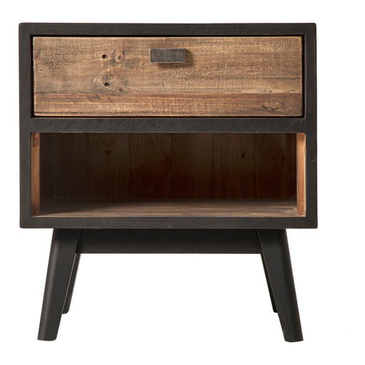 Nova - Nightstand - Black - JaxCo Furniture