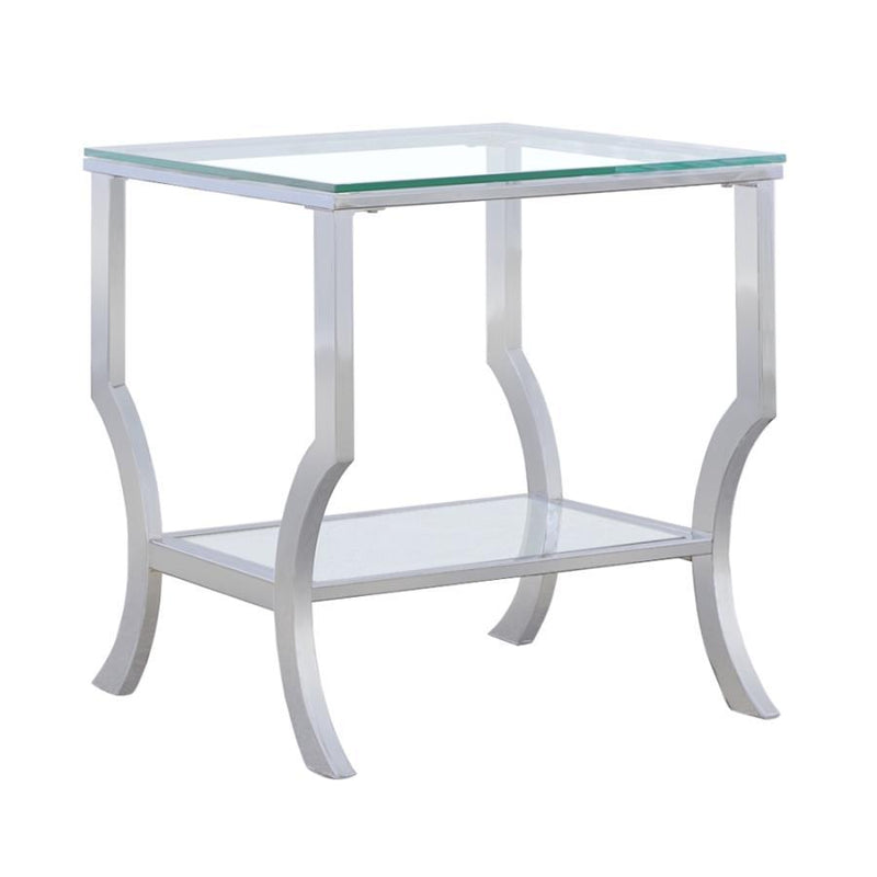 Saide - Rectangular Glass Top Table - JaxCo Furniture