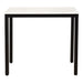 Parson - Marble Mini Desk - Black - JaxCo Furniture