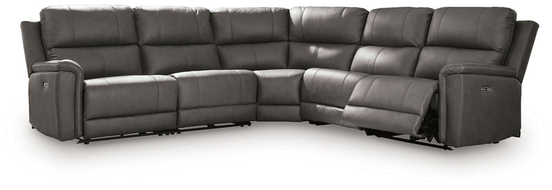 Bleckley - Reclining Sectional - JaxCo Furniture