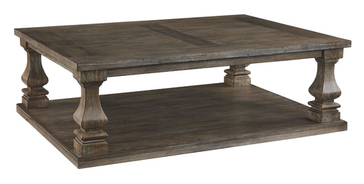 Johnelle - Gray - Rectangular Cocktail Table - JaxCo Furniture