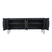 Fishbone - Sideboard - Black - JaxCo Furniture