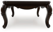 Maylee - Table With Cabriole Legs - JaxCo Furniture