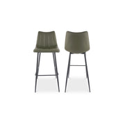 Alibi - Barstool (Set of 2) - Dark Green - JaxCo Furniture