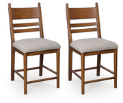 Greddinton - Upholstered Barstool (Set of 2) - JaxCo Furniture