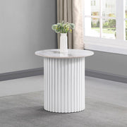 Rowena - Round Sintered Stone Table - JaxCo Furniture