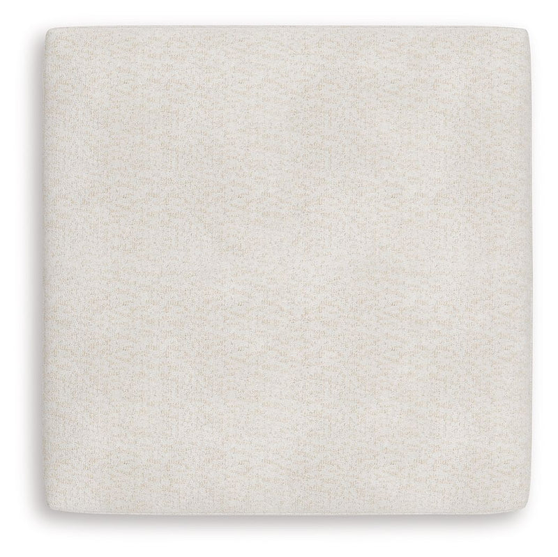 Donelson Creek - Vanilla - Oversized Accent Ottoman - JaxCo Furniture