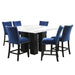 Camila - Square Counter Dining Set - White Top - JaxCo Furniture