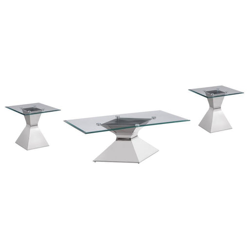Jenny - Rectangular Coffee Table Set - JaxCo Furniture