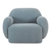 Hazel - Lounge Chair - Light Blue - JaxCo Furniture