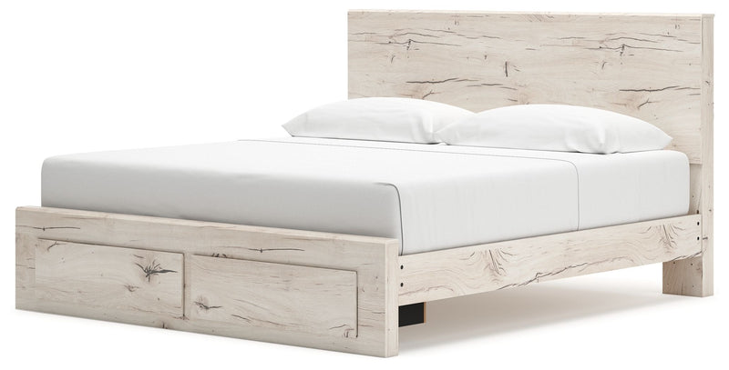 Lawroy - Panel Bed With Storage - JaxCo Furniture