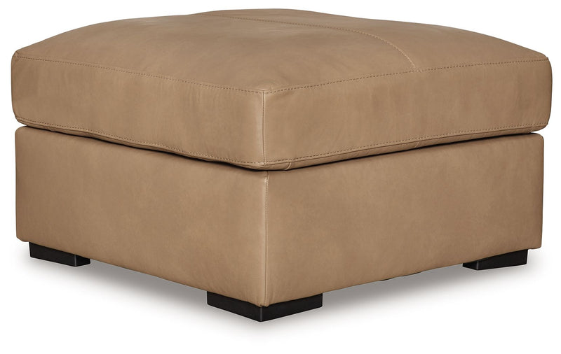 Bandon - Toffee - Oversized Accent Ottoman - JaxCo Furniture