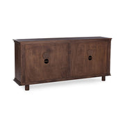 Shira - 4 Door Buffet - Kona Brown - JaxCo Furniture