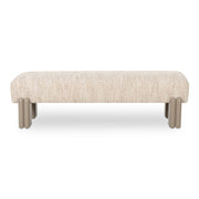 Priya - Bench - Off White - JaxCo Furniture