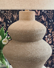 Jossleigh - Beige - Metal Table Lamp - JaxCo Furniture