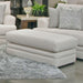 Zeller - Ottoman - Cream - JaxCo Furniture