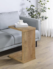 Clower - Engineered Wood C-Shaped Sofa Side Table - JaxCo Furniture