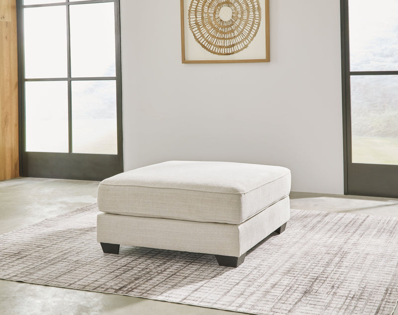 Lerenza - Birch - Oversized Accent Ottoman - JaxCo Furniture