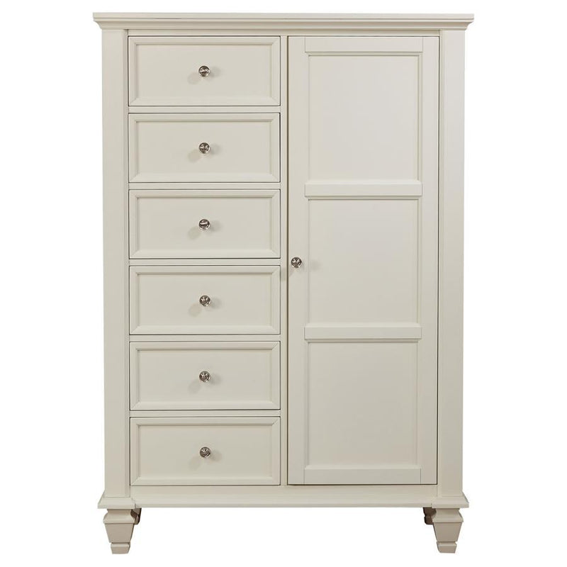Sandy Beach - Man's Chest with Concealed Storage - JaxCo Furniture