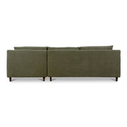 Hutton - Right Sectional - Olive - JaxCo Furniture